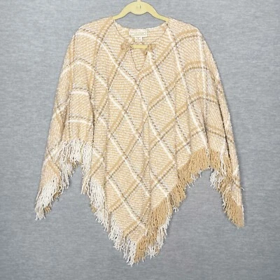 Boyne Valley Weavers Poncho Womens Sweater One size Ireland Wool Alpaca cape - Image 1 of 4