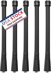 5* NAD6502 Frusta Antenna VHF 6" 146-174 MHz per CP200 CP200D CP185 CP125 CP150 - Foto 1 di 4