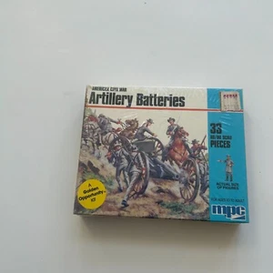 MPC Airfix American Civil War, Artillery Batteries, 33 Pieces 1-6006 H0/00 - Picture 1 of 2
