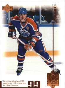 1999 Wayne Gretzky Living Legend #34 Wayne Gretzky Calgary - NM-MT