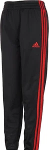 adidas Boys' Iconic Tricot Fleece Lined Jogger Pants - Size: XL (18) - Picture 1 of 1