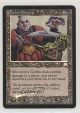 2002 Magic: The Gathering - Onslaught Foil Cabal Slaver #131 2p6