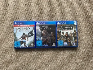 Assassin’s Creed PS4 Bundle – Mirage, Black Flag, Syndicate - Bild 1 von 2