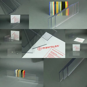 MAKROLON®SCHEIBE 125 €/m² POLYCARBONAT PC wie ACRYLGLAS PLEXIGLAS NUR STÄRKER - Bild 1 von 2