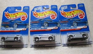3ea HOT WHEELS 2000 FIRST EDITIONS DEORA II SILVER 5/36 - Bild 1 von 3