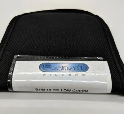 New Formatt Hitech 4x4" Yellow-Green 13 Filter MFR # BF 4-BW13YGR4 - Image 1 of 3