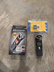 Zoom H1 Handy Portable Digital Recorder w/ Box And 2GB Micro Sd Card - Picture 1 of 9