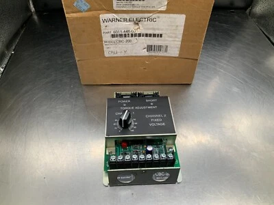 Warner Electric CBC-200 Controllo Corrente Freno Frizione, 6011-448-001 - Immagine 1 di 4