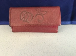 TOOLED LEATHER KEY CASE HOLDER WALLET VINTAGE - Picture 1 of 9