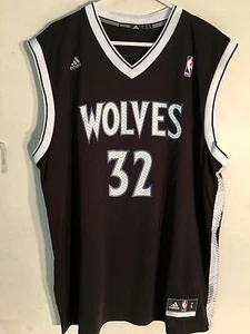 Adidas NBA Jersey Minnesota Timberwolves Karl-Anthony Towns Black Alt sz S - Picture 1 of 1