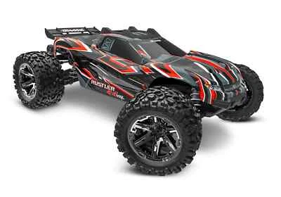 Traxxas Rustler 4x4 VXL RTR Truck 1:10 Brushless RC Modellauto 4WD TQi Rot - Bild 1 von 4