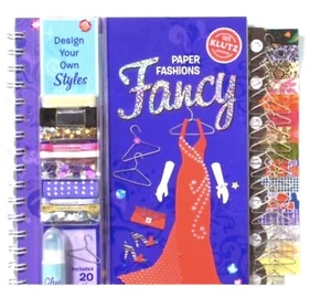 Paper Fashions Fancy; Fashion Design  By Klutz Rare Sealed New - Picture 1 of 2