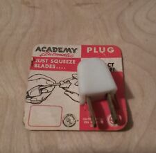 Vintage Academy Automatic Easy-On Thermoplastic Plug UL Listed