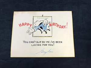Tarjeta de Cumpleaños Postal 3D Pop-Up Vintage Novedad Humor Saludo - Imagen 1 de 7