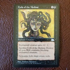 Weatherlight Coils of the Medusa Magic the Gathering Lightly Played 21-068
