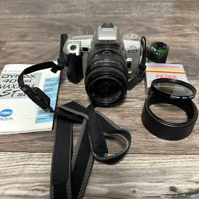 Minolta Maxxum ST SI 35mm SLR Film Camera With Sigma UC Zoom 28-70mm Lens,Tested - Image 1 of 4