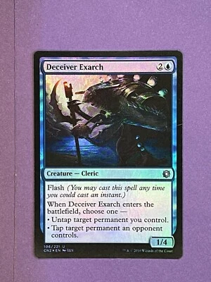 Deceiver Exarch - FOIL Conspiracy Take the Crown  106/221 MTG - Image 1 of 2
