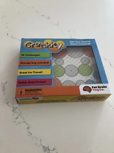 Fat Brain Toys Crankity Brainteaser Puzzles 40 Challenges Travel Games Ages 6 + - Picture 1 of 4