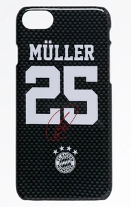 Back Cover FC Bayern München - Müller 25 Autogramm I iPhone 7 8 I Handyhülle FCB - Bild 1 von 2