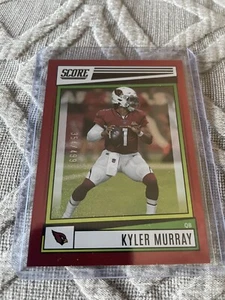 Kyler Murray Red Parallel 2022 Score Football Card Arizona Cardinals 354/499 - Picture 1 of 3