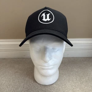 RARO MOTOR IRREAL Gorra de Camionero New Era Juegos Épicos Videojuego Gorra Correa Negra - Imagen 1 de 8