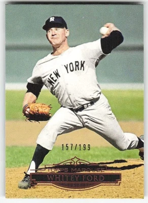 2011 Topps Marquee #49 Whitey Ford BASEBALL New York Yankees - Image 1 of 2