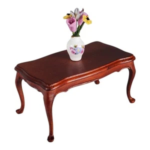 Bespaq Dollhouse Furniture Wood Coffee Table 1:12 - Picture 1 of 15