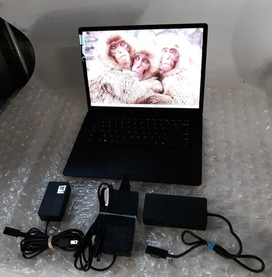 Microsoft Surface Laptop 5 i7-1265u 16GB RAM 256GB SSD Win 11 Pro TOUCH AC+Dock - Image 1 of 4