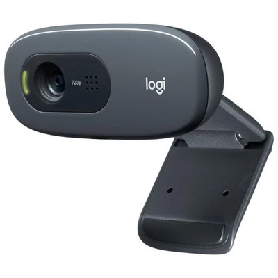 Logitech HD C270 webcam 3 MP 1280 x 720 Pixel USB Nero - Immagine 1 di 4