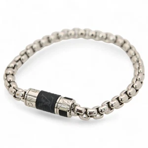 Louis Vuitton Monogram Eclipse Metal Chain - Picture 1 of 11