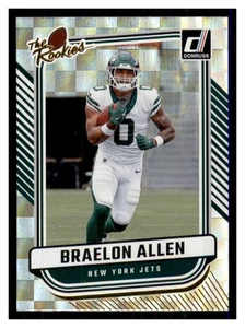Braelon Allen 2024 Donruss RC The Rookies #TR-27 New York Jets - Foto 1 di 2