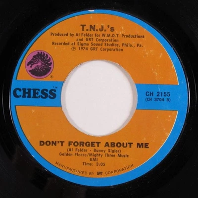 Crossover Soul 45 T.N.J.'S Don't Forget About Me CHESS HEAR d - Image 1 of 2