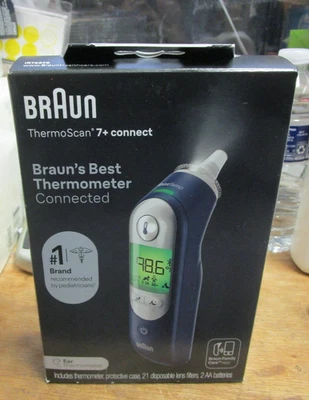 Termómetro digital de oído Braun Thermoscan 7+ Connect Foto 1 de 4