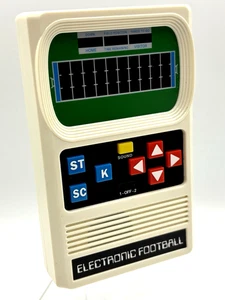 Mattel Electronic Football Handheld Retro Game Basic Fun Tested & in VG Cond._ - Picture 1 of 12