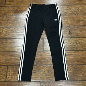 Adidas Track Pants Womens S Performance Running Workout Black 3 Stripe GD2361 - Picture 1 of 8