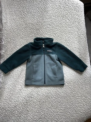 Chaqueta polar verde Columbia para bebé niño pequeño 12-18 meses Foto 1 de 4