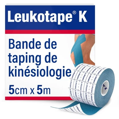 Leukotape K – Bande de taping neuro-proprioceptive pour le soutien musculaire... Foto 1 de 4