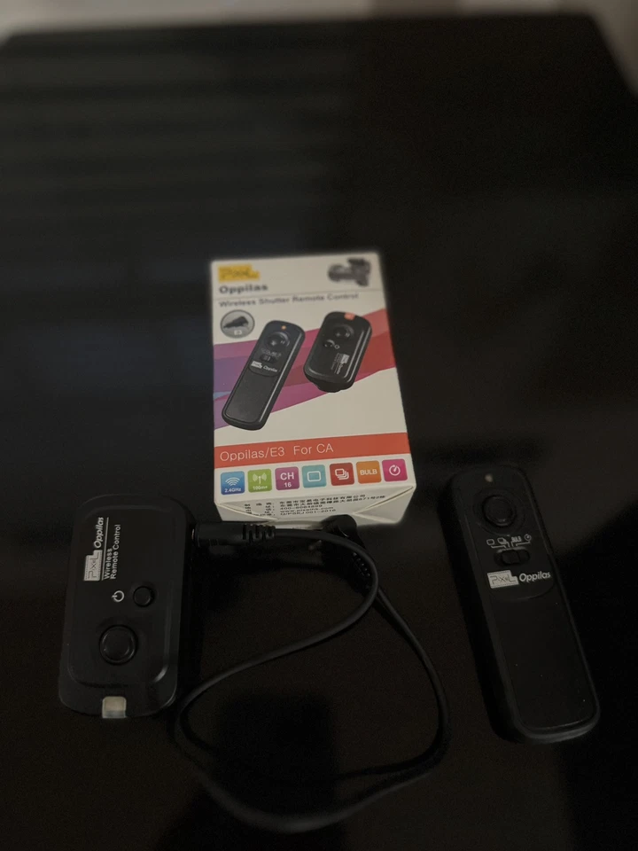 Pixel Oppilas 2.4g Digital Wireless Remote Shutter Switch N3 for Canon - Image 1 of 1