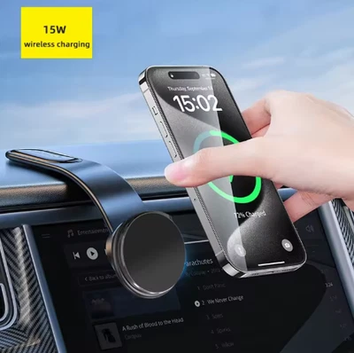 Teeq 15W Supporto Auto Magnetico con Caricatore Wireless – Compatibile MagSafe - Immagine 1 di 4