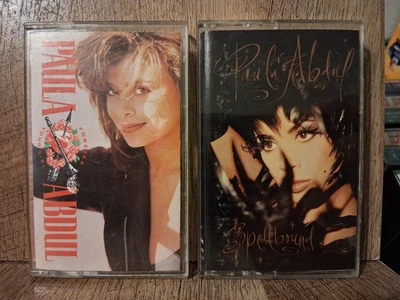Paula Abdul Spellbound & Forever Your Girl Cassette Tapes Lot (2x) Pop 1990s - Image 1 of 3