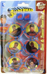 Heroclix Dc Superman Dice & Token Pack - WizKids Games - Picture 1 of 1