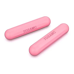 3 Pfund Gewichte für Frauen zu Hause 2er Set, kleine rosa Handgewichte, Hantelset... - Bild 1 von 7