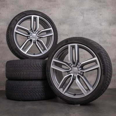 Audi Q5 SQ5 Winterräder 21 Zoll 8R Felgen 8R0601025AM titan glanzgedreht - Bild 1 von 4