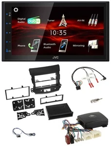 JVC USB Bluetooth Lenkrad DAB 2DIN Autoradio für Mitsubishi Outlander 07-12 akti - Bild 1 von 11