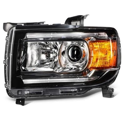 Headlight Assembly For 2015-2021 2022 GMC Canyon Black Housing Left Side - Image 1 of 4