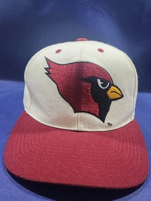 De colección Arizona Cardinals Drew Pearson Sombrero Blanco Logo Grande Back Hit Snapback Gorra Foto 1 de 4