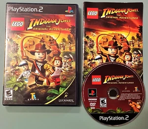 LEGO Indiana Jones PlayStation 2 Original Adventures PS2 Video Game CIB Working - Picture 1 of 4