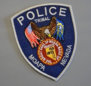 Parche Policía Tribal Moapa Paiutes Nevada ++ Como Nuevo NV - Imagen 1 de 1