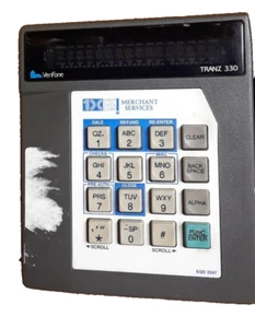 Verifone Tranz 330 Credit Card Terminal  - Picture 1 of 1