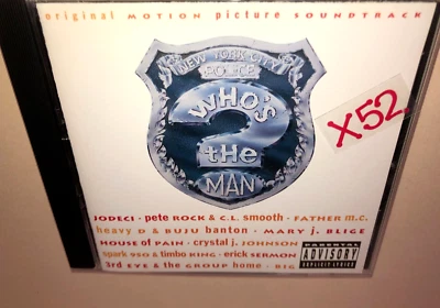 Whos The Man CD soundtrack Jodeci Mary J Blige House of Pain Pete Rock Heavy D Foto 1 de 4